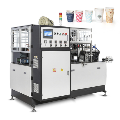 Bottom Knurling Paper Tea Cup Making Machine 85pcs/Min Coffee Cup Making Machine