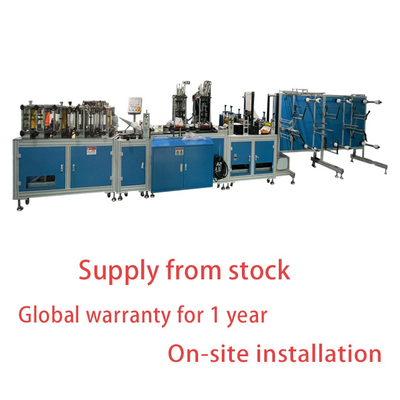 220V Elastic Band Mask Machine 180pcs/Min Face Mask Production Equipment